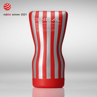 EAN 4570030972456 - Tenga Soft Case Cup Masturbador masculino Rojo, Plata, Blanco Elastómero termoplástico (TPE) imagen 2
