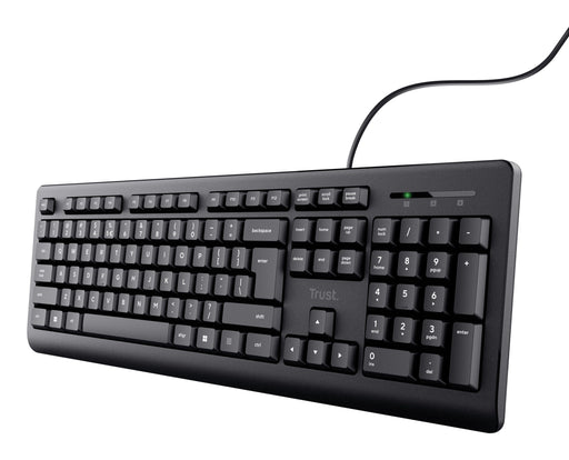 EAN 8713439246391 - Trust 24639 teclado Oficina USB No Inglés de EE. UU. Negro imagen 1