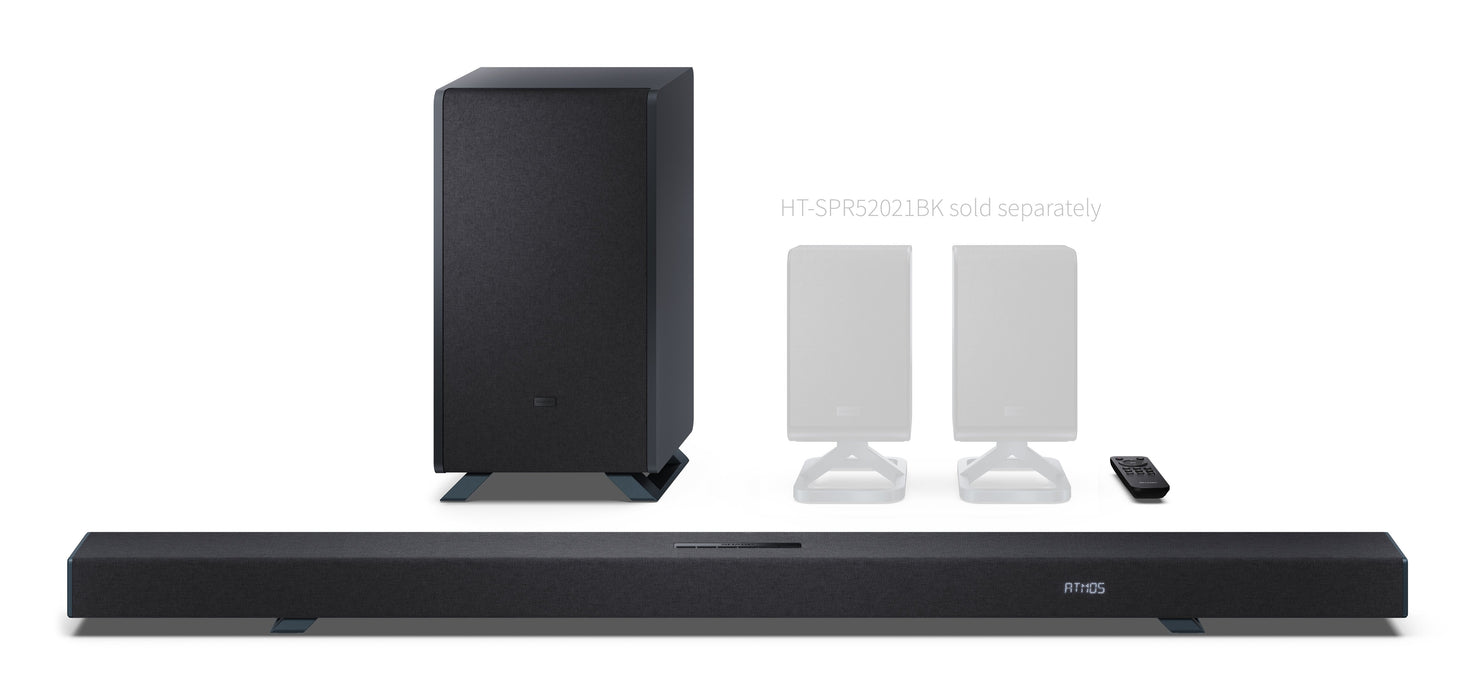 EAN 4550556112253 - Sharp HT-SBW55121(BK) altavoz soundbar Plata 5.1.2 canales 212 W imagen 3