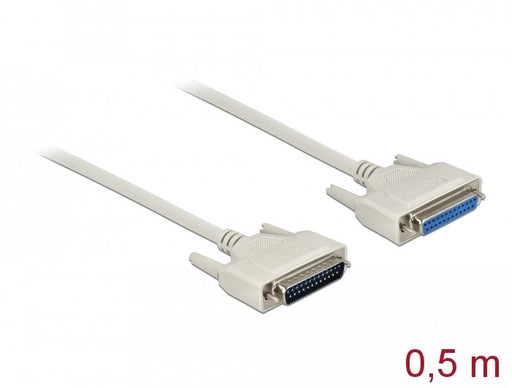 EAN 4043619869077 - DeLOCK 86907 cable de serie Beige D-Sub 25 Pin imagen 1