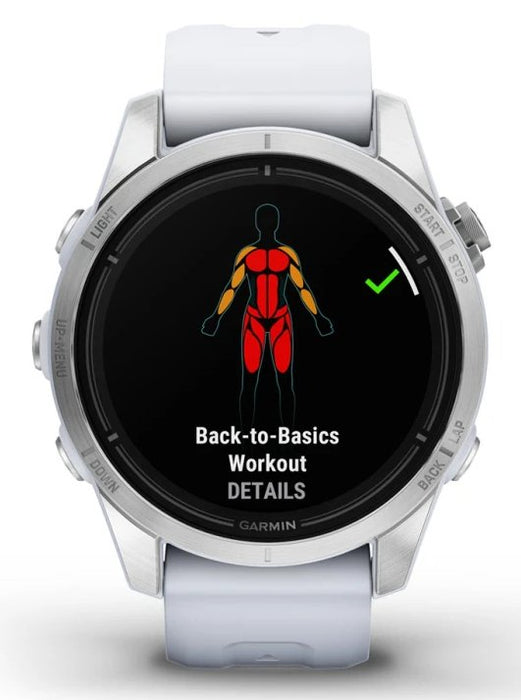 EAN 0753759317959 - Garmin epix Pro (Gen 2) 3,05 cm (1.2") AMOLED 42 mm Digital 390 x 390 Pixeles Pantalla táctil Plata Wifi  imagen 9