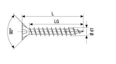 EAN 4003530021473 - SPAX 4081020450507 tornillo/tuerca 50 mm 75 pieza(s) imagen 2