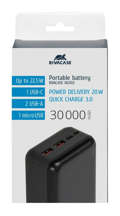 EAN 4260709013626 - Rivacase VA2103 batería externa 30000 mAh Negro imagen 17