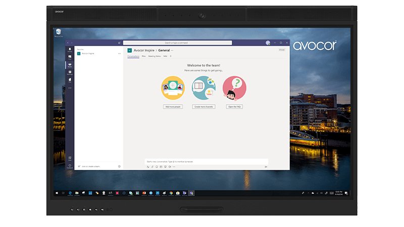 EAN 858323007318 - Avocor W series W5555 pizarra blanca interactiva 139,7 cm (55") 3840 x 2160 Pixeles Pantalla táctil Negro imagen 4