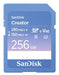 EAN 0619659216580 - SanDisk Creator 256 GB SDXC UHS-II Clase 10 imagen 1