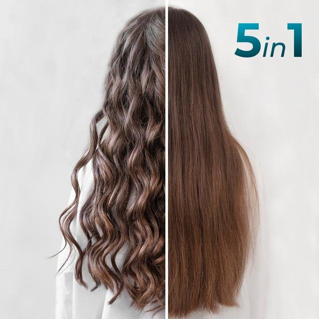 EAN 8435484034463 - Cecotec 03446 Utensilio de peinado Herramienta de peinado con múltiples accesorios Caliente Gris, Oro ros imagen 2