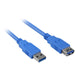 EAN 4044951010899 - Sharkoon USB 3.0 M>F cable USB 3 m Azul imagen 1