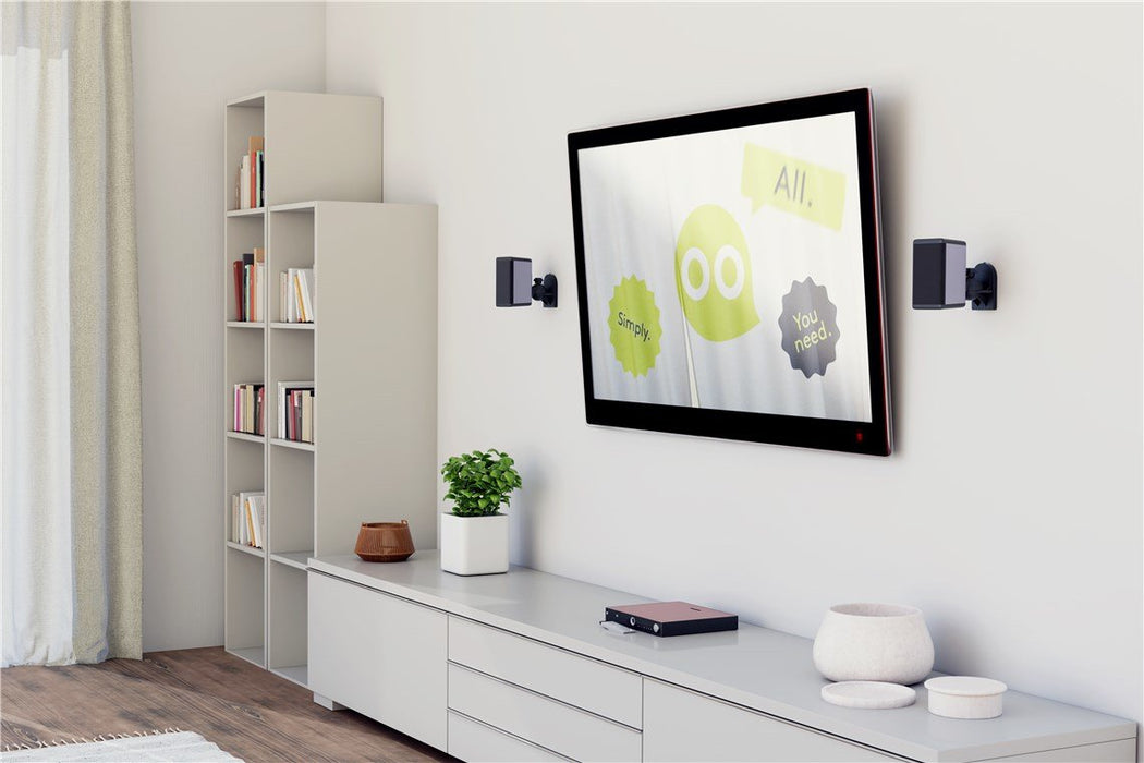 EAN 4040849493935 - Goobay 49393 soporte de altavoz Pared Acrilonitrilo butadieno estireno (ABS) Negro imagen 4