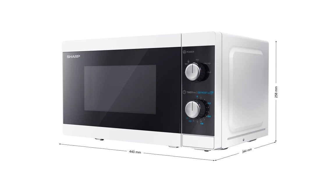 EAN 4974019151885 - Sharp YC-MS01E-W microondas Negro, Blanco Solo microondas Encimera 20 L 800 W imagen 3