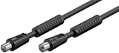EAN 4040849507304 - Goobay 50730 cable coaxial 5 m Negro imagen 2