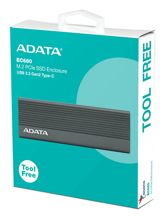 EAN 4711658152527 - ADATA EC680 Caja externa para unidad de estado sólido (SSD) Gris M.2 imagen 6