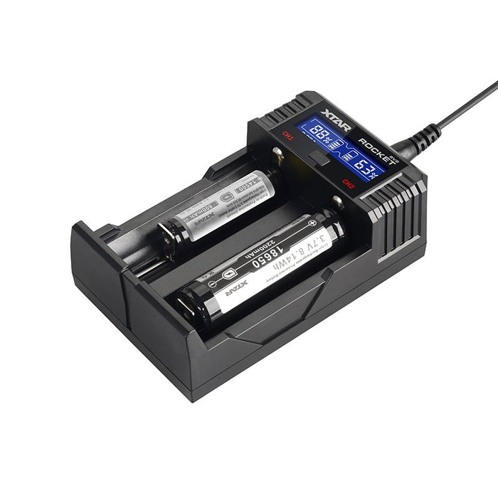 EAN 6952918320616 - XTAR ROCKET SV2 cargador de batería Pilas de uso doméstico Corriente alterna, Encendedor de cigarrillos imagen 4