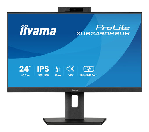 EAN 4948570125517 - iiyama XUB2490HSUH-B2 pantalla para PC 60,5 cm (23.8") 1920 x 1080 Pixeles Full HD LED Negro imagen 1