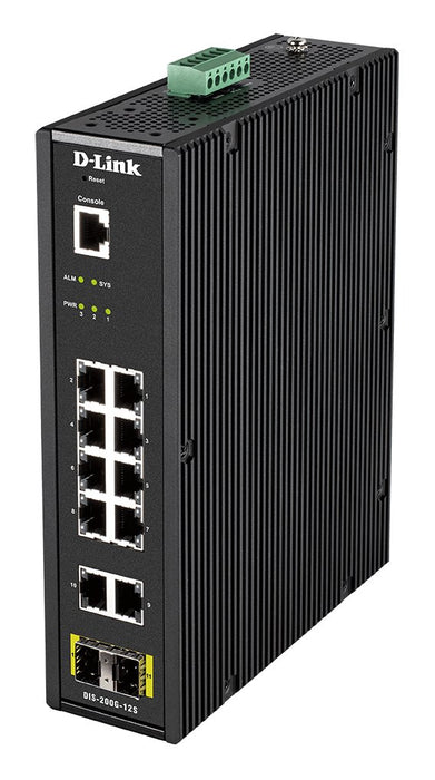 EAN 0790069433535 - D-Link DIS-200G-12S switch Gestionado L2 Gigabit Ethernet (10/100/1000) Negro imagen 4
