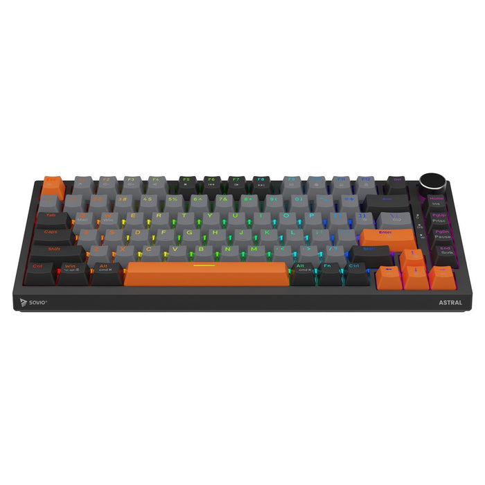 EAN 5905106070177 - Savio ASTRAL BLACK JADE 3 COLOURS teclado Juego USB QWERTY Internacional de EE.UU. Negro imagen 3