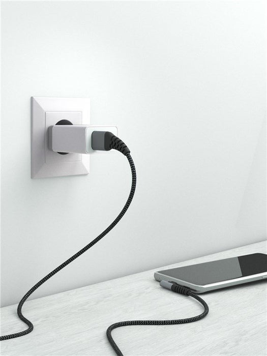 EAN 4040849646553 - Goobay 64655 cable USB USB 2.0 0,5 m USB C USB A Negro, Gris imagen 6