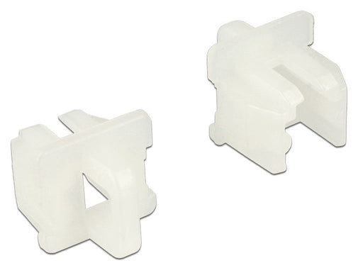 EAN 4043619640188 - DeLOCK 64018 tapa de seguridad para enchufe RJ-11 Blanco 10 pieza(s) imagen 1