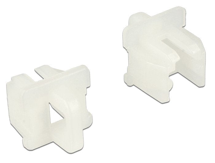 EAN 4043619640188 - DeLOCK 64018 tapa de seguridad para enchufe RJ-11 Blanco 10 pieza(s) imagen 1