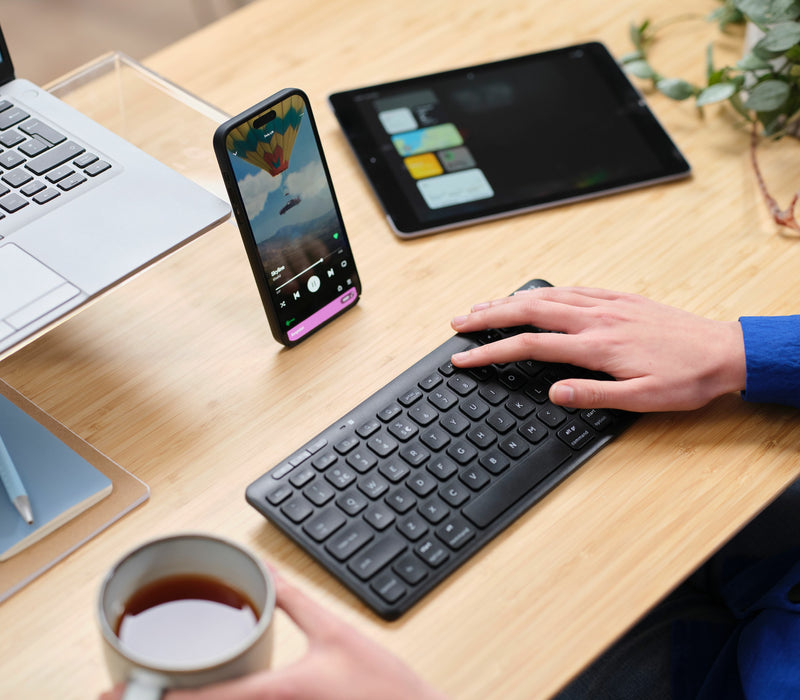 EAN 8713439250596 - Trust Lyra teclado Oficina USB + RF Wireless + Bluetooth QWERTY Español Negro imagen 9