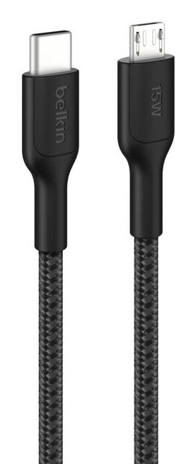 EAN 745883915378 - Belkin BoostCharge Pro cable USB 1 m USB C Micro-USB A Negro imagen 1