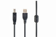 EAN 8716309121149 - Cablexpert CCFB-USB2-AMBM-1.5M cable USB 1,5 m USB A USB B Negro imagen 1