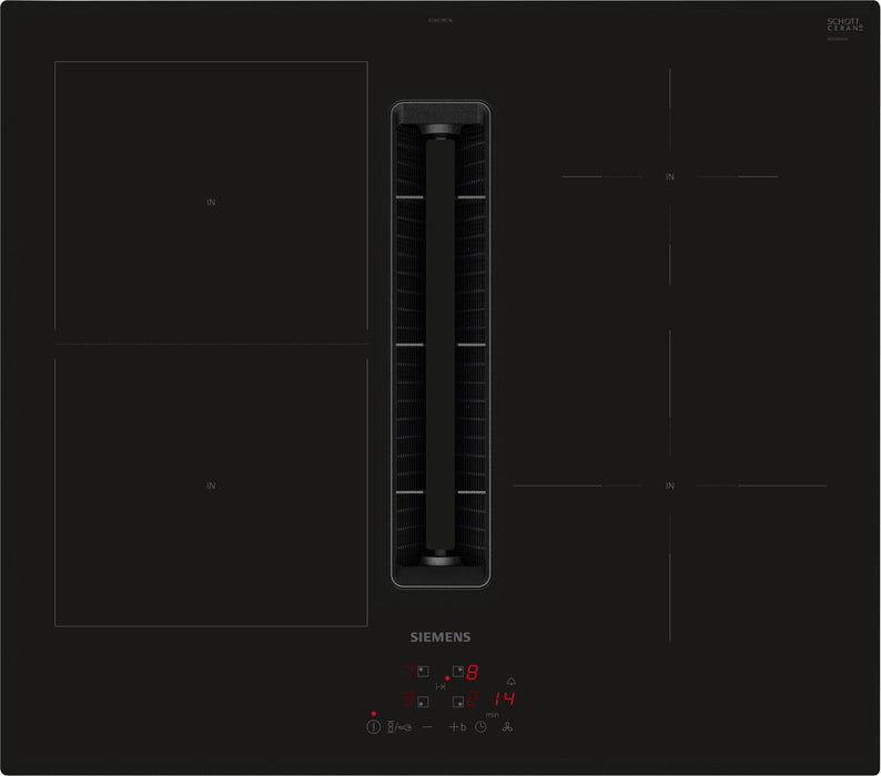 EAN 4242003945872 - Siemens iQ300 ED611BS16E hobs Negro Integrado 60 cm Con placa de inducción 4 zona(s) Campana integrada imagen 1