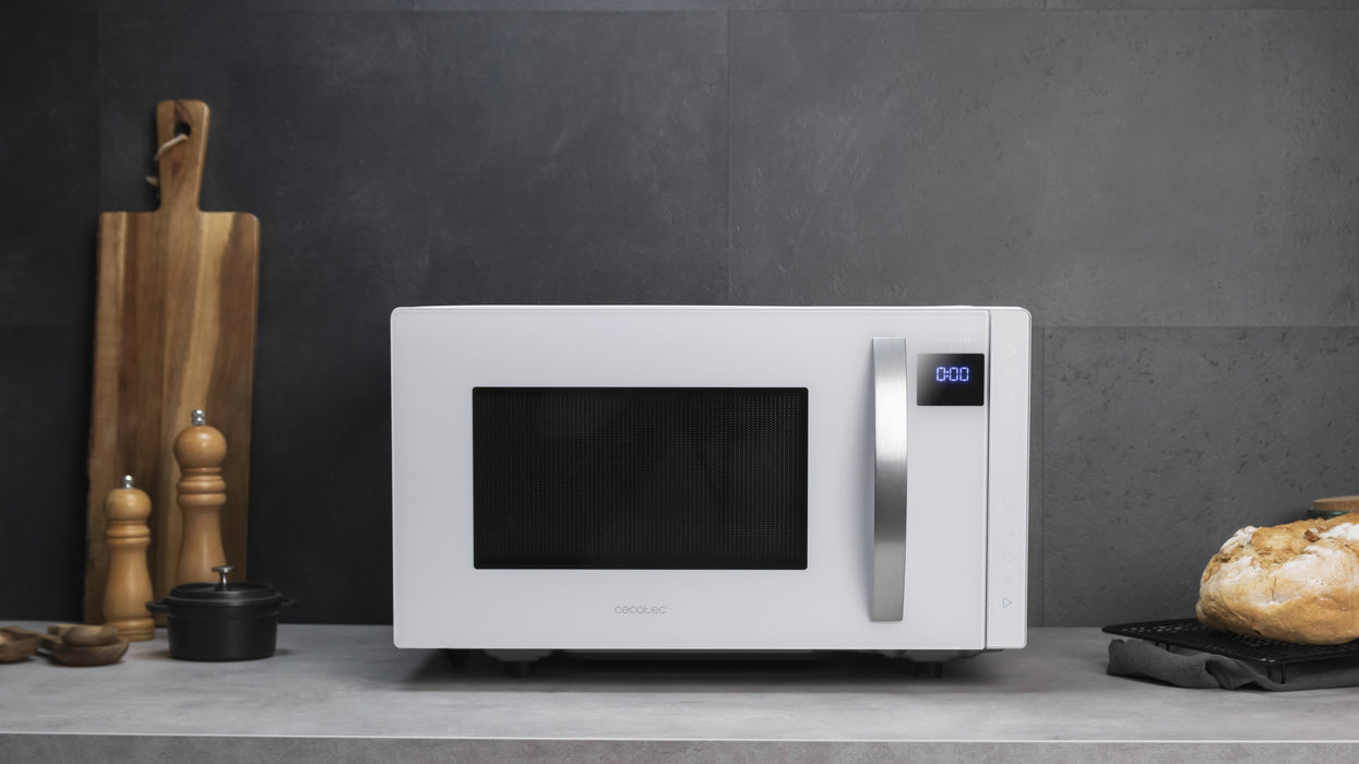 EAN 8435484013598 - Cecotec GrandHeat 2300 Flatbed Touch Blanco Solo microondas Encimera 23 L 800 W imagen 3