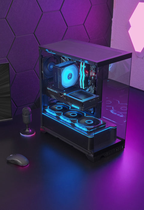 EAN 8435693112983 - Mars Gaming MCPRISMA carcasa de ordenador Midi Tower Negro imagen 10