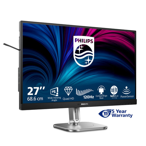 EAN 8721038003734 - Philips 4000 series 27B2N4500/00 pantalla para PC 68,6 cm (27") 2560 x 1440 Pixeles Quad HD LCD Gris imagen 1