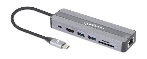 EAN 0766623153928 - Manhattan 153928 base para portátil y replicador de puertos Alámbrico USB 3.2 Gen 1 (3.1 Gen 1) Type-C Ne imagen 2