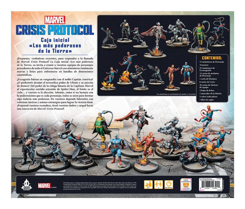 EAN 0841333123901 - Asmodee CP143ES juego de tablero MCP: Marvel Crisis Protocol Caja inicial 45 min Juego de mesa Interpreta imagen 4