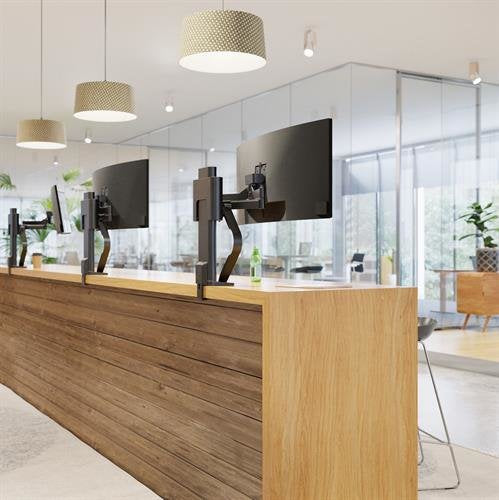 EAN 698833083996 - Ergotron TRACE 45-630-224 soporte para monitor 96,5 cm (38") Escritorio Negro imagen 4