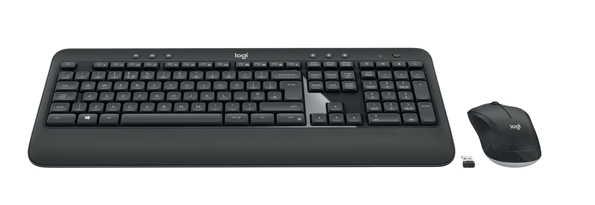 EAN 5099206077539 - Logitech Advanced MK540 teclado Ratón incluido Universal RF inalámbrico Árabe Negro, Blanco imagen 1