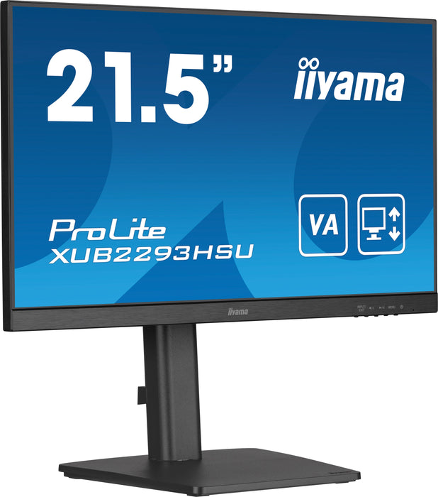 EAN 4948570124572 - iiyama ProLite XUB2293HSU-B7 pantalla para PC 54,6 cm (21.5") 1920 x 1080 Pixeles Full HD LED Negro imagen 3
