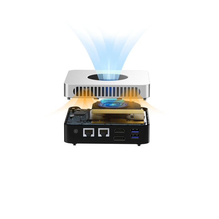 EAN 6935768755616 - Chuwi LarkBox X 2023 Intel® N N100 12 GB DDR5-SDRAM 512 GB SSD Windows 11 Home Mini PC Blanco imagen 3