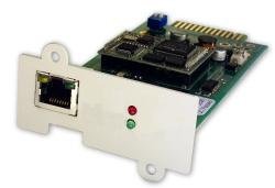 EAN 4026908001532 - ONLINE USV-Systeme DW7SNMP30 adaptador y tarjeta de red Interno Ethernet 100 Mbit/s imagen 1