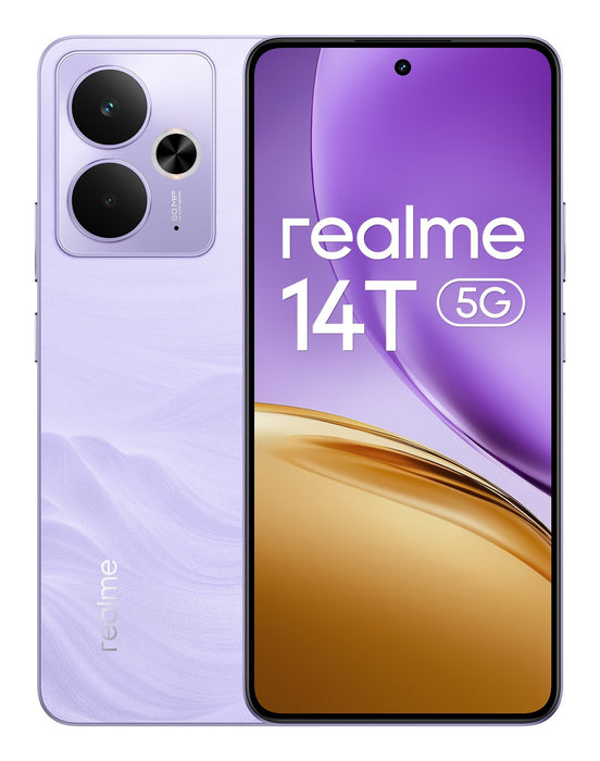 EAN 6941764460171 - realme 14T 16,9 cm (6.67") Android 15 5G 8 GB 256 GB 6000 mAh Púrpura imagen 3