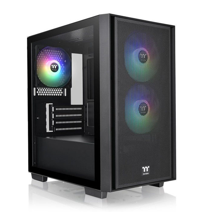 EAN 4711475644861 - Thermaltake Versa H16 TG ARGB Micro Torre Negro imagen 5