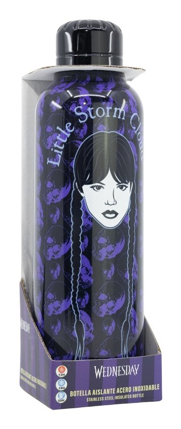 EAN 8412497759859 - Stor 75985 bidón de agua Uso diario 515 ml Acero inoxidable Negro, Púrpura imagen 2