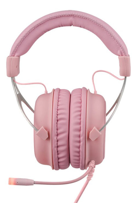 EAN 7333048057266 - Deltaco Gaming GAM-030-P auricular y casco Auriculares Alámbrico Diadema Juego USB tipo A Rosa imagen 4