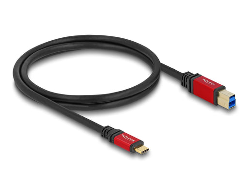 EAN 4043619806126 - DeLOCK 80612 cable USB USB 3.2 Gen 1 (3.1 Gen 1) USB C USB B Negro, Rojo imagen 2