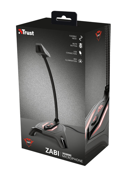 EAN 8713439238006 - Trust GXT 215 Zabi Negro Micrófono para PC imagen 3