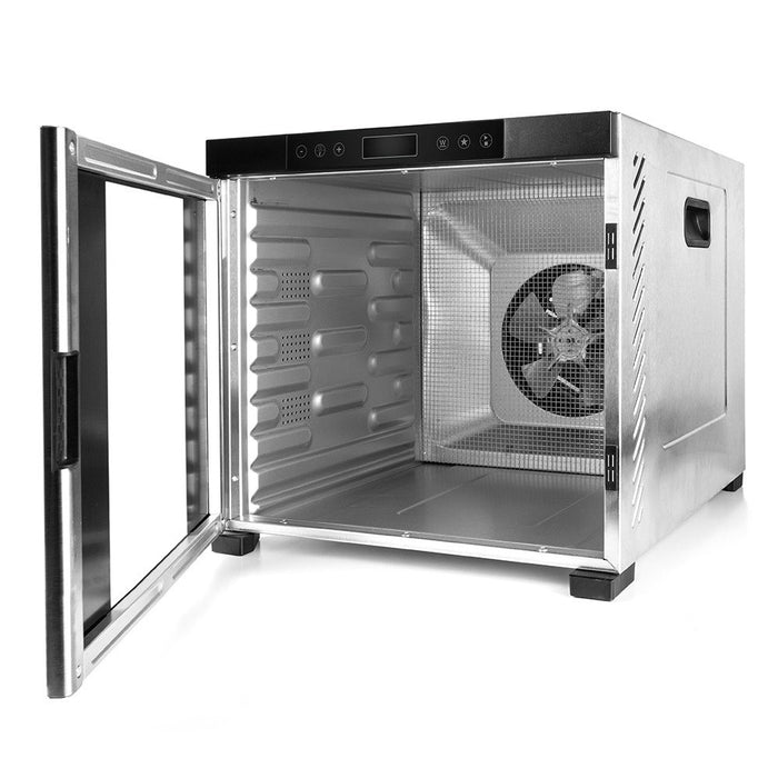 EAN 4001797465030 - Rommelsbacher DA 1050 deshidratador de alimentos Negro, Acero inoxidable 1000 W imagen 2