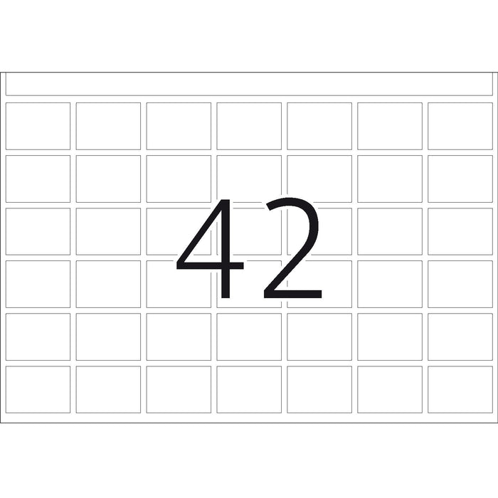 EAN 4008705028707 - HERMA 2870 etiqueta autoadhesiva Blanco 10000 pieza(s) imagen 2