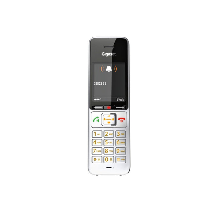 EAN 4250366866642 - Gigaset COMFORT 500A duo Teléfono DECT/analógico Identificador de llamadas Negro, Plata imagen 12