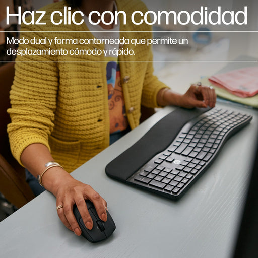 EAN 5715063677353 - HP 685 Comfort Dual-Mode Mouse ratón Hogar mano derecha Bluetooth + USB Type-A 1200 DPI imagen 2