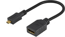 EAN 4040849586835 - Wentronic 58683 cable HDMI 0,15 m HDMI tipo D (Micro) HDMI tipo A (Estándar) Negro imagen 8