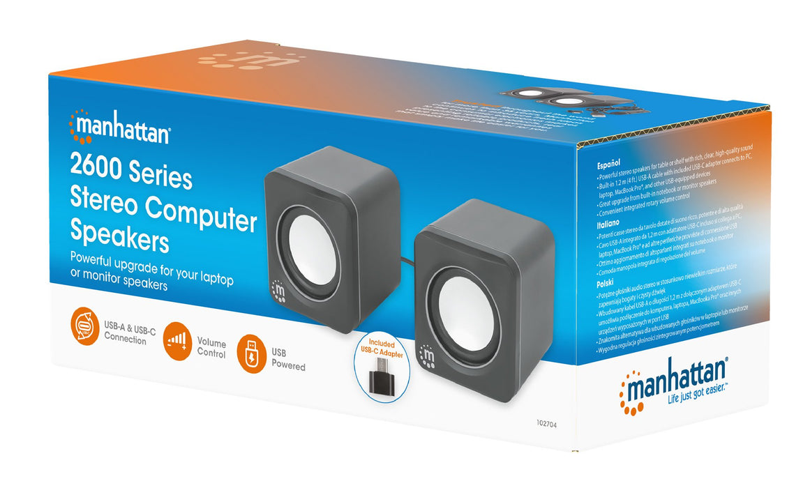 EAN 0766623102704 - Manhattan 2600 Series Negro, Plata Alámbrico 6 W imagen 9