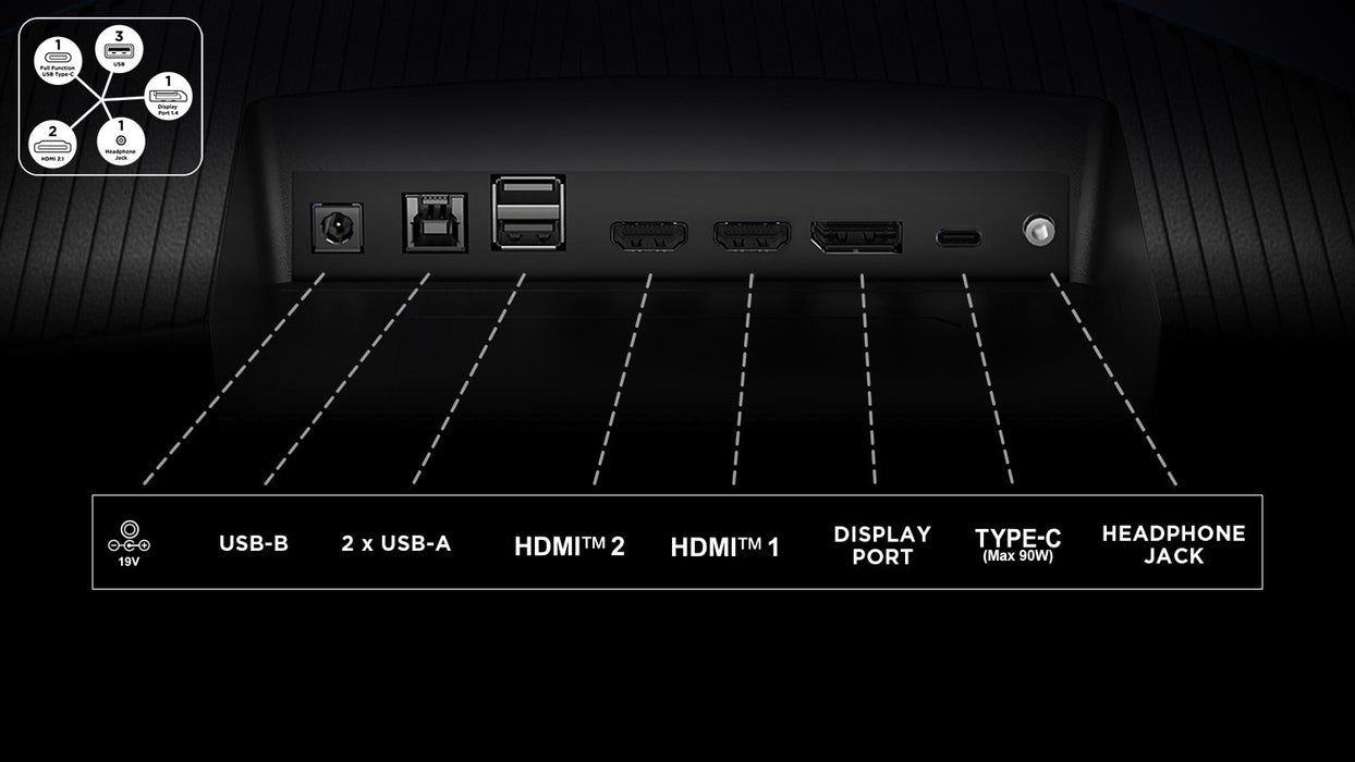 EAN 5901292523671 - TCL R83 27R83U pantalla para PC 68,6 cm (27") 3840 x 2160 Pixeles 4K Ultra HD QLED Negro, Blanco imagen 6