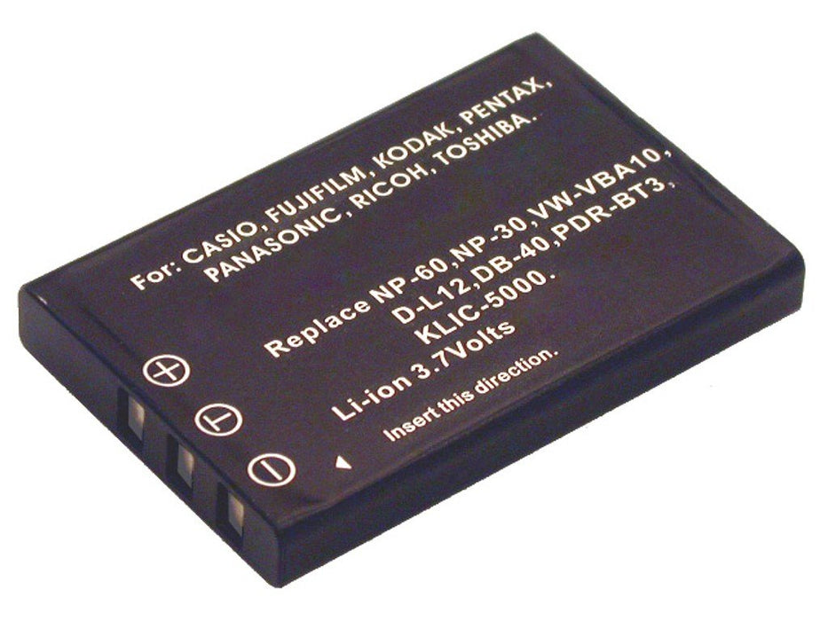 EAN 5055190122082 - 2-Power DBI9583A batería para cámara/grabadora Ión de litio 1000 mAh imagen 1
